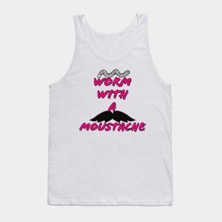 Wormy Moustache Pink - Scandoval Tank Top